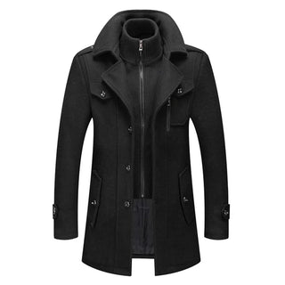 High-Collar Insulated Coat