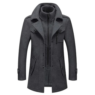 High-Collar Insulated Coat