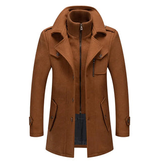 High-Collar Insulated Coat