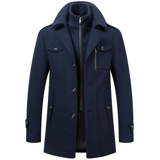 High-Collar Insulated Coat