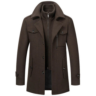 High-Collar Insulated Coat