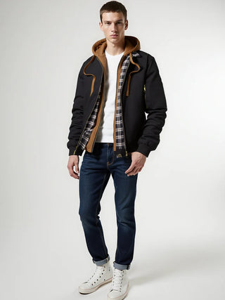Hooded Bomber Jacket
