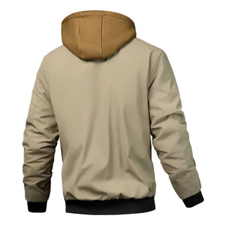 Hooded Bomber Jacket