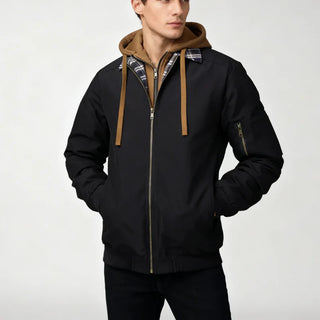 Hooded Bomber Jacket
