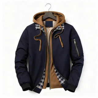Hooded Bomber Jacket