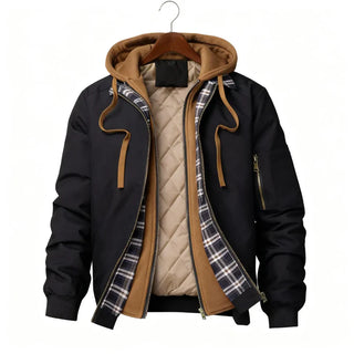 Hooded Bomber Jacket