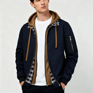 Hooded Bomber Jacket