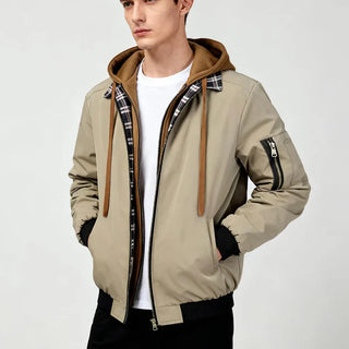 Hooded Bomber Jacket
