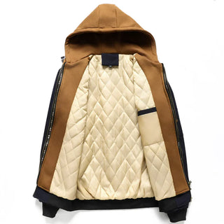 Hooded Bomber Jacket